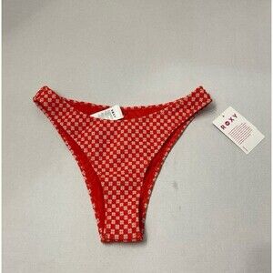 Roxy Women's Flower Power Scoop Cheeky Bikini Bottoms Size M New With Tags